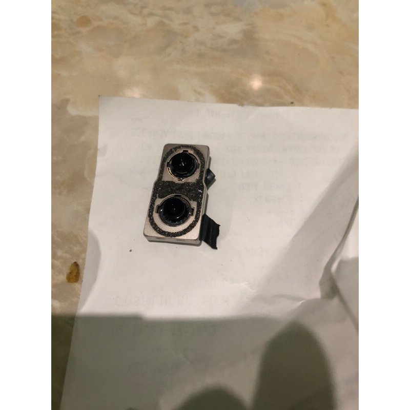 kamera iphone x copotan rusak/minus (khusus teknisi)