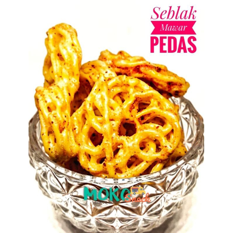 

Snack Kiloan Seblak Mawar Pedas 250 gr