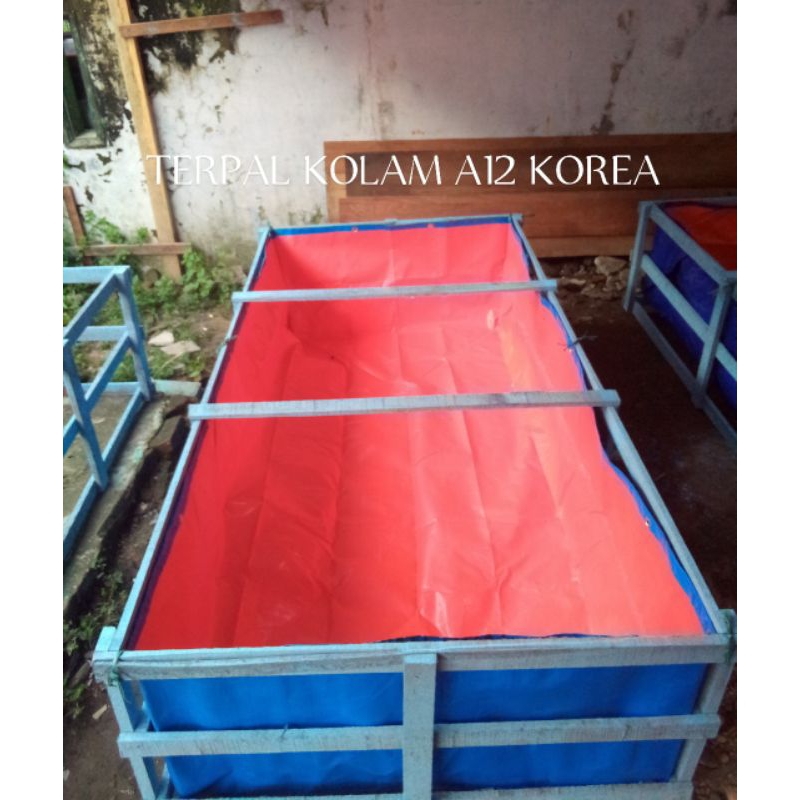 Terpal Kolam Ikan 200x100x50 A12 Korea / Kolam Terpal Ikan
