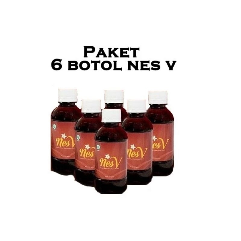 (DISTRIBUTOR HWI) PAKET 6 BOTOL NES V HWI ORIGINAL