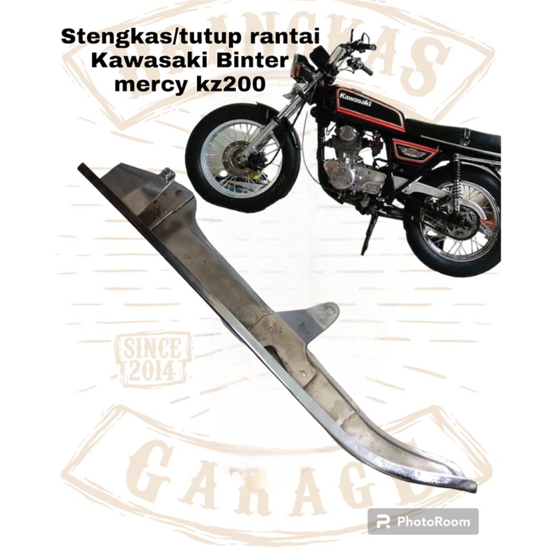 Tutup Rantai Ketengkas Kawasaki Binter Merzy KZ200