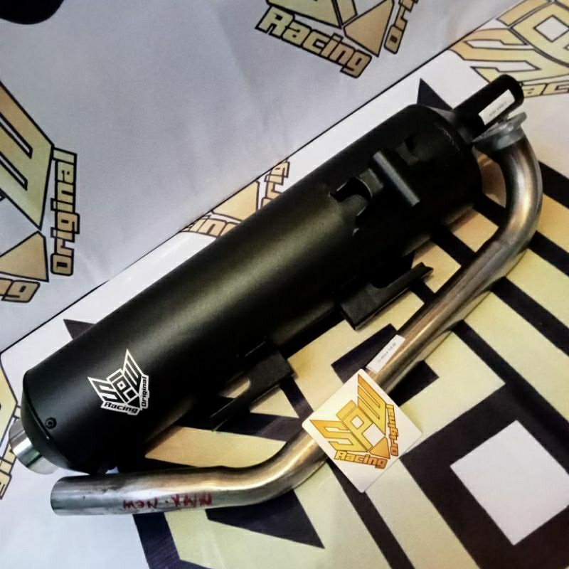 knalpot standar recing aerox new coopy CMS ngebas adem