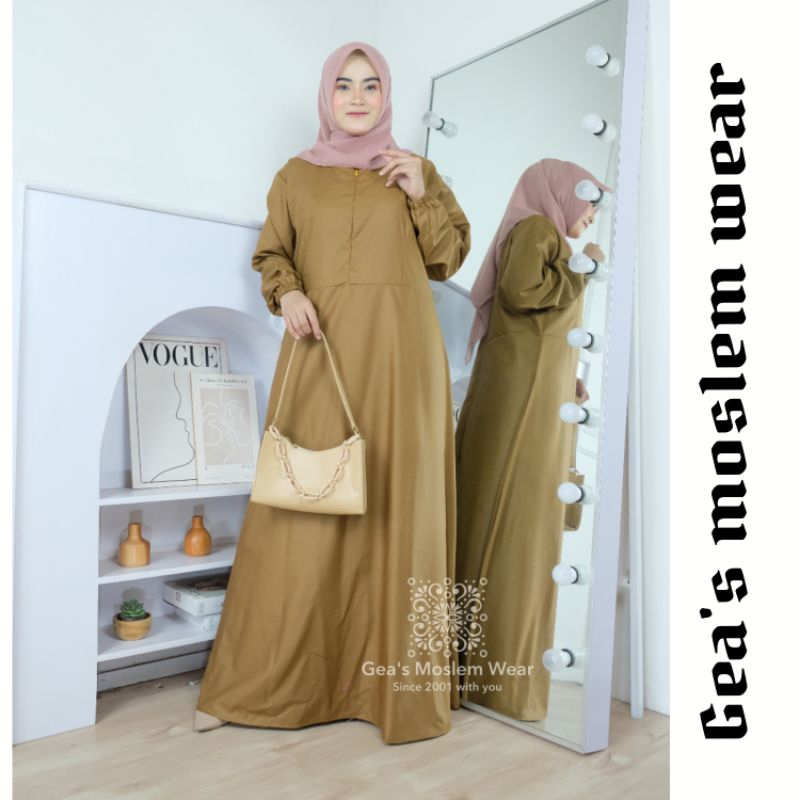 Gamis super jumbo LD 140 Basic toyobo fodu premium busui bigsize kekinian