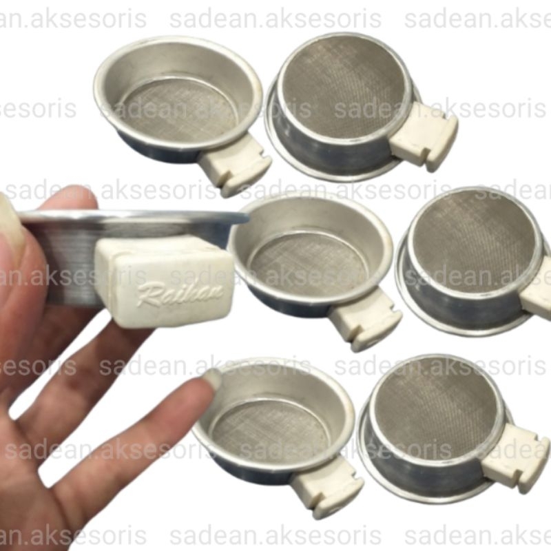 TEMPAT PAKAN KROTO BURUNG RAIHAN CEPUK STAINLESS KROTO RAIHAN