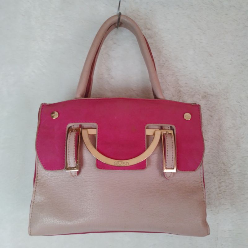 Preloved GOSH Bag Tas Wanita Branded Original Handbag dengan tali panjang slempang selempang hand ba