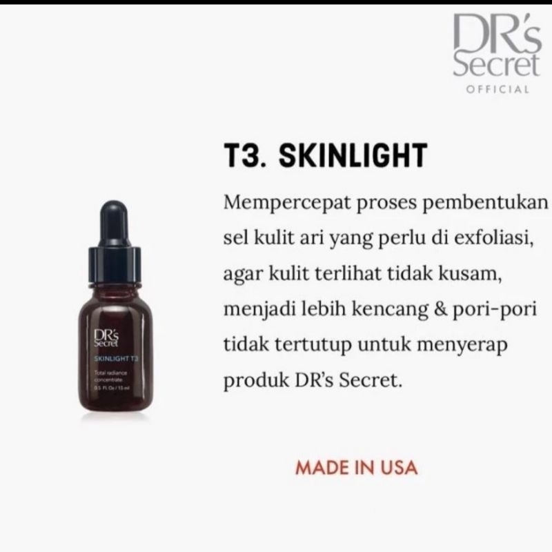 DRs Secret T3 Skinlight