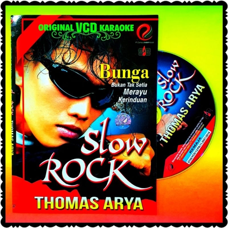 KASET ORIGINAL VCD LAGU THOMAS ARYA BISA BUAT KARAOKE-VOCAL ON OF AKTIF-LAGU TERBARU THOMAS ARYA-LAG