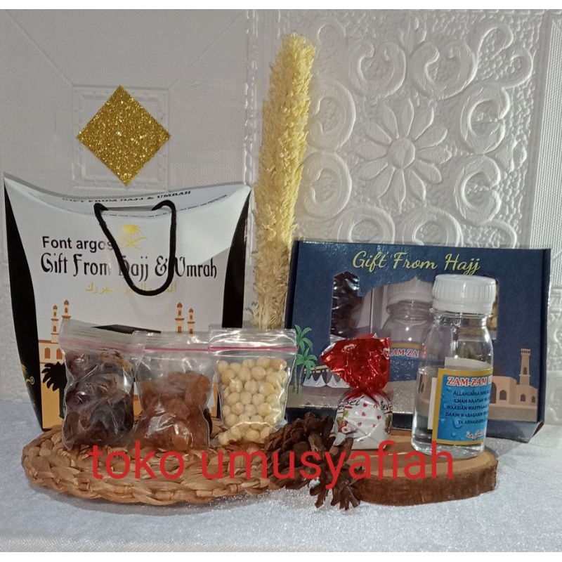 

paket oleh oleh haji dan umroh air zam zam sudah terisi