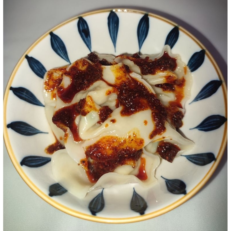 

(Frozen) Wonton Chilli Oil/Pangsit Basah Viral isi 8 pcs