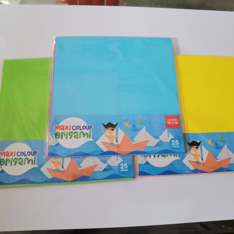 

Origami 16x16 dua sisi