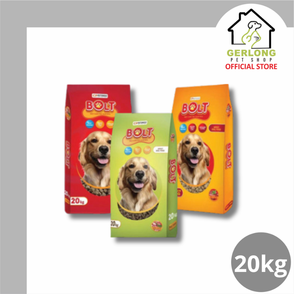 Bolt Dog 20kg Makanan Kering Anjing