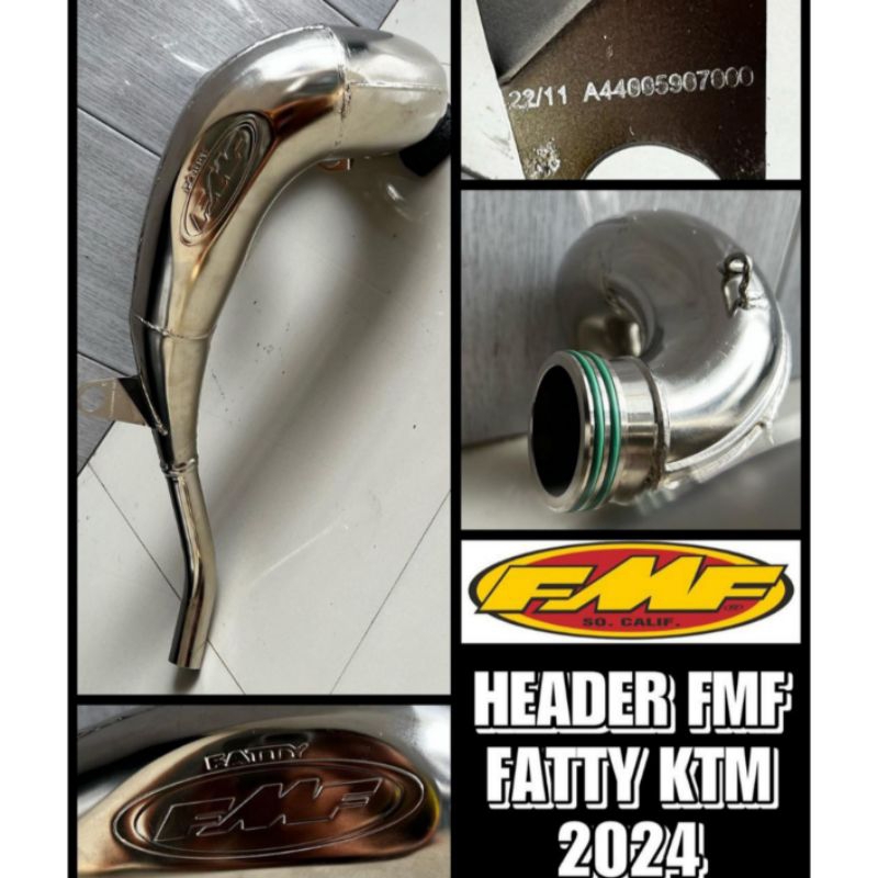 HEADER KNALPOT FMF FATTT KTM 300 PRO 2024-2025