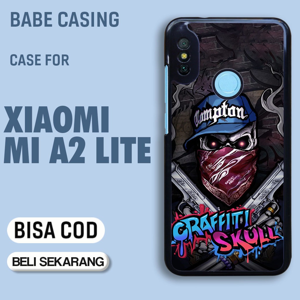 case hp xiaomi mi a2 lite redmi 6 pro terbaru gambar aesthetic grafiti art keren lucu casing hp cowo
