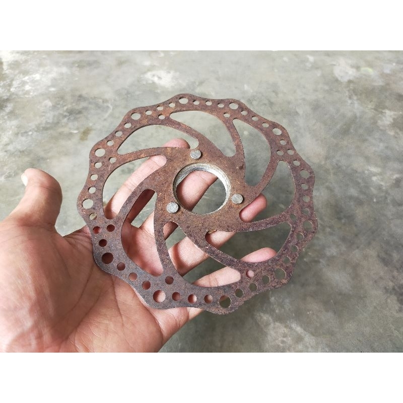 Piringan Disc Brake Rem Cakram Model Ulir Hub Freehub Rotor Cakram Sepeda BMX Federal Minion