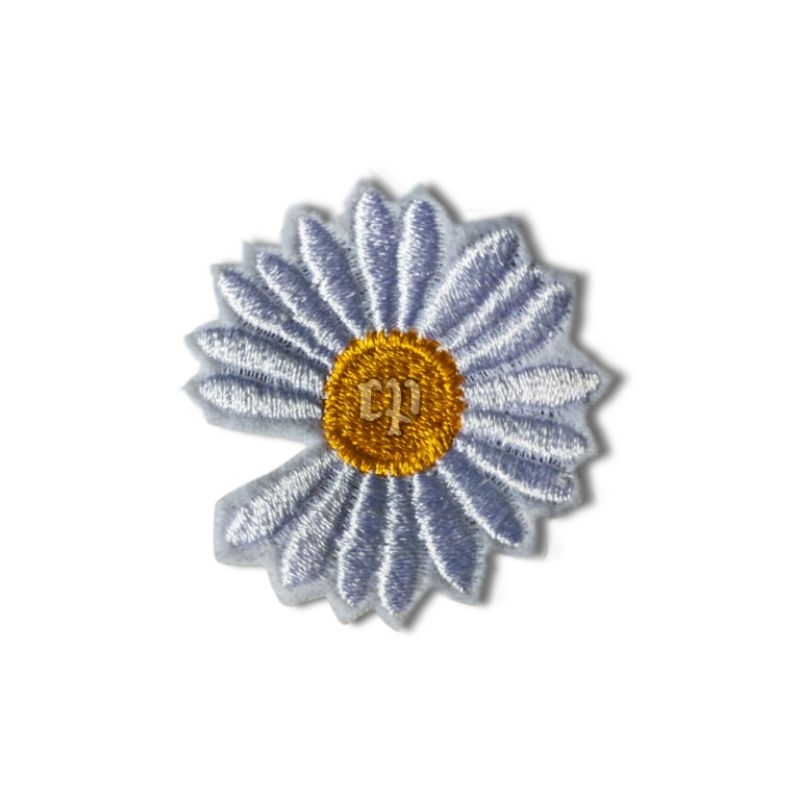 Clothes Patch - Patch Bordir Bunga Daisy 4 cm