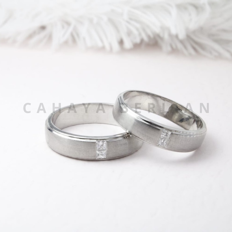 PROMO cincin nikah couple emas 75% dan palladium terbaru