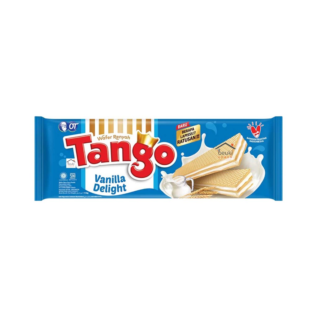 

Tango Wafer Long Vanilla Wafer Renyah Kemasan 110gr