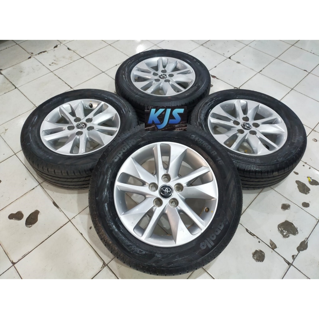 Velg Mobil Second Oem Innova Reborn Ring 16 Ban 215/60 R16 Bisa Buat Camry New Carry Granmax Luxio P
