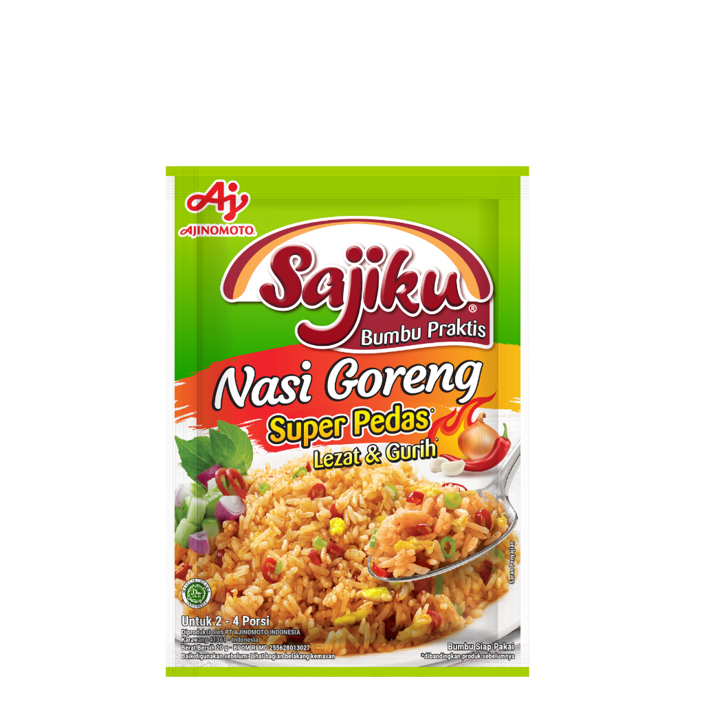 

Sajiku� Nasi Goreng Super Pedas 20 gr