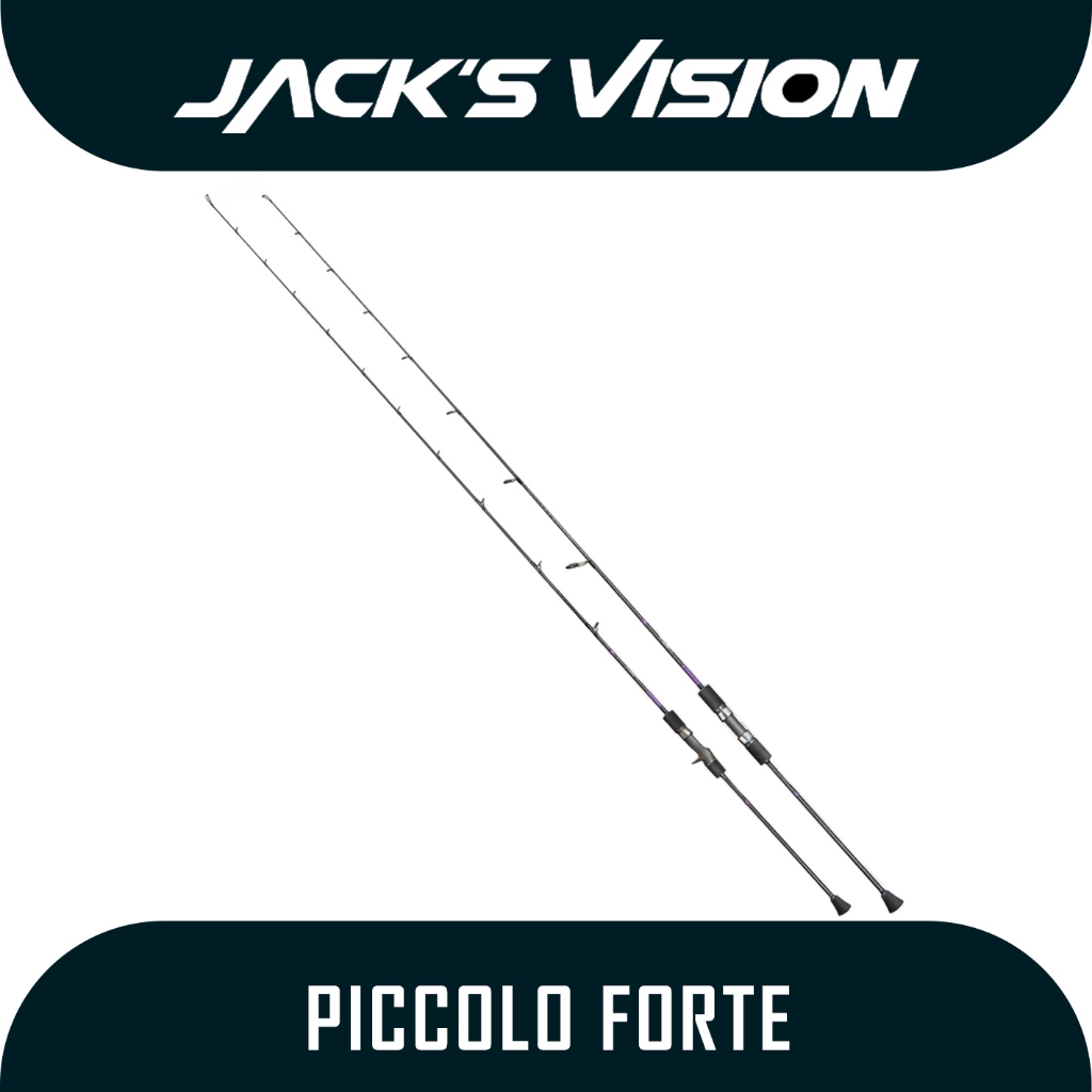 Joran Pancing Jigging Jack's Vision Piccolo Forte 651-1S | 651-1B | 651-2S | 651-2B