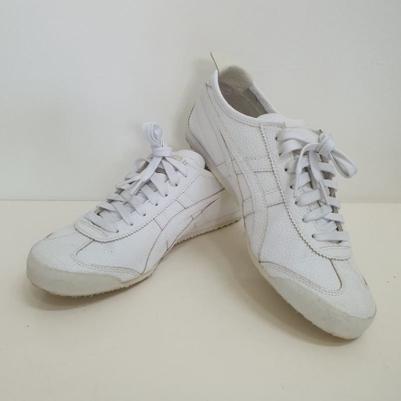 Onitsuka Tiger Mexico Triple White Sneaker Wanita sz 40.5