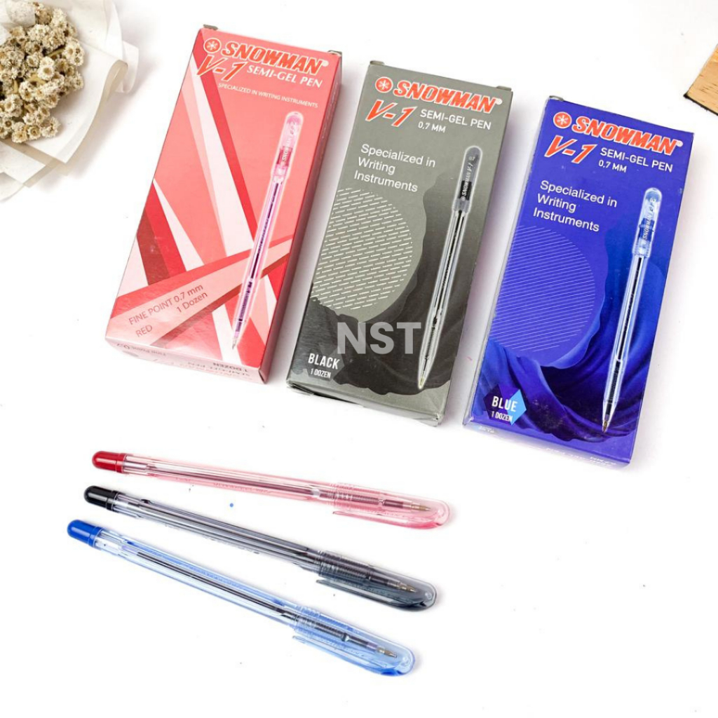 

Ballpoint Snowman V - 1 / V1 Satuan Pulpen Bolpen Bolpoint