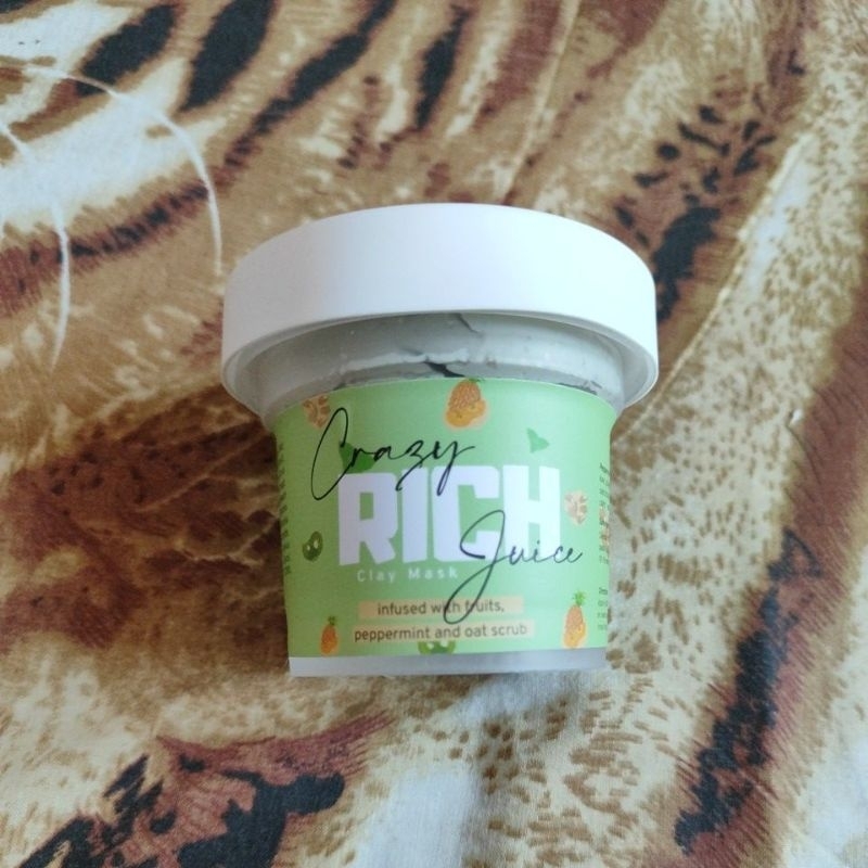 (preloved) Kouru crazy rich juice clay mask