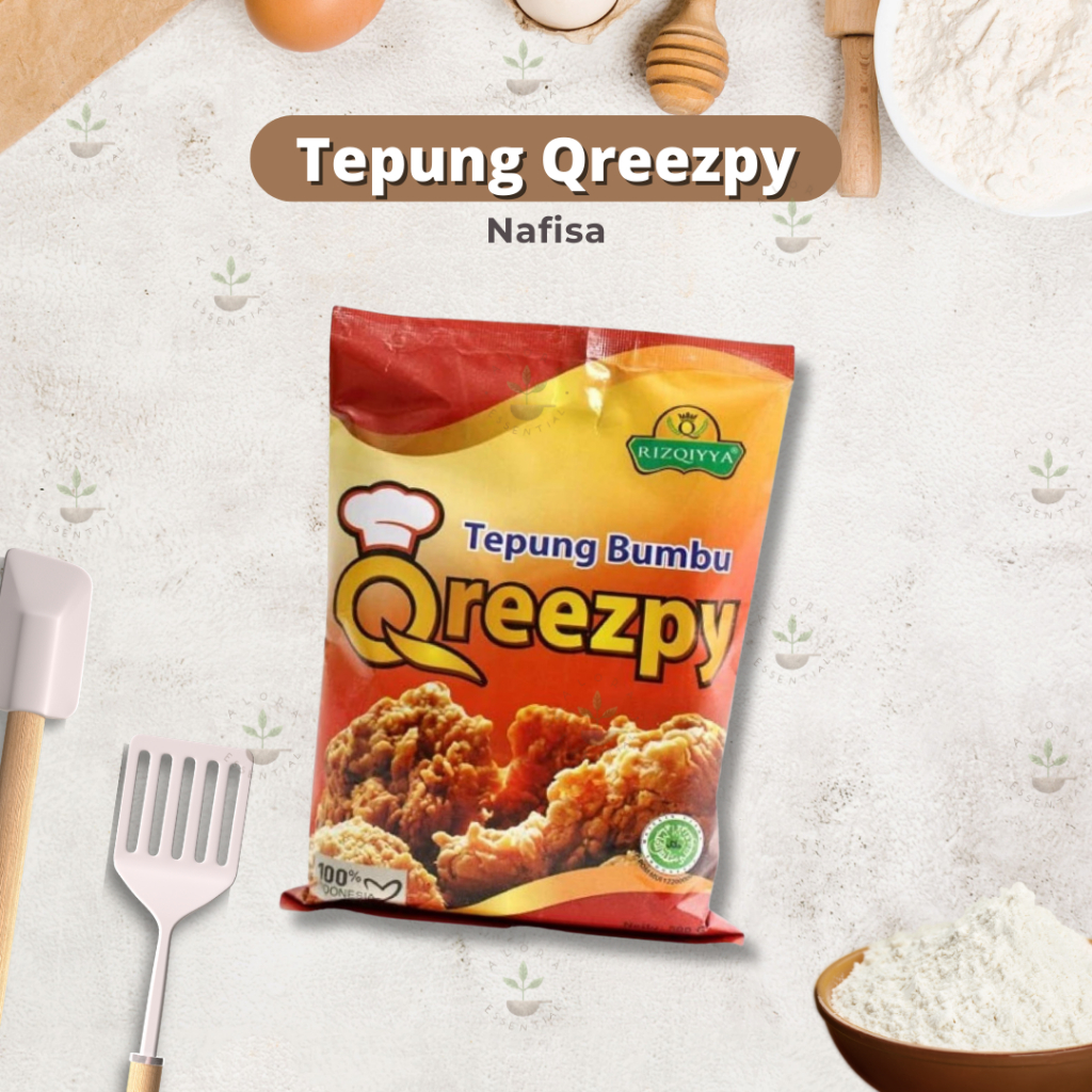 

Nafisa Tepung Qreezpy 500gr Non MSG - Nafisa Tepung Bumbu Qreezpy 500g