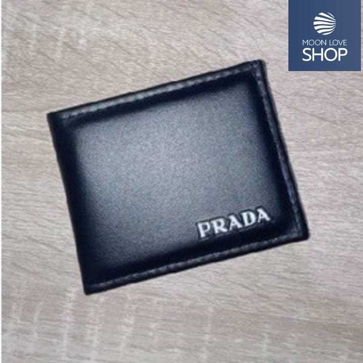 Dompet pria murah kulit sintetis Prada