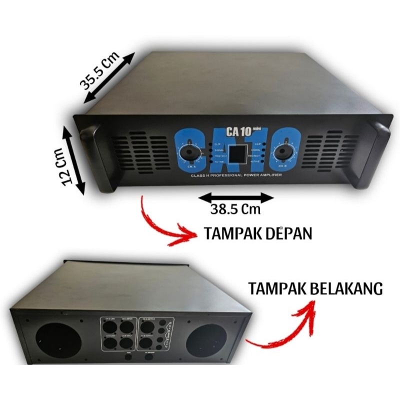 BOK POWER CA 10 BOK POWER AMPLIFIER CA10 TEBAL