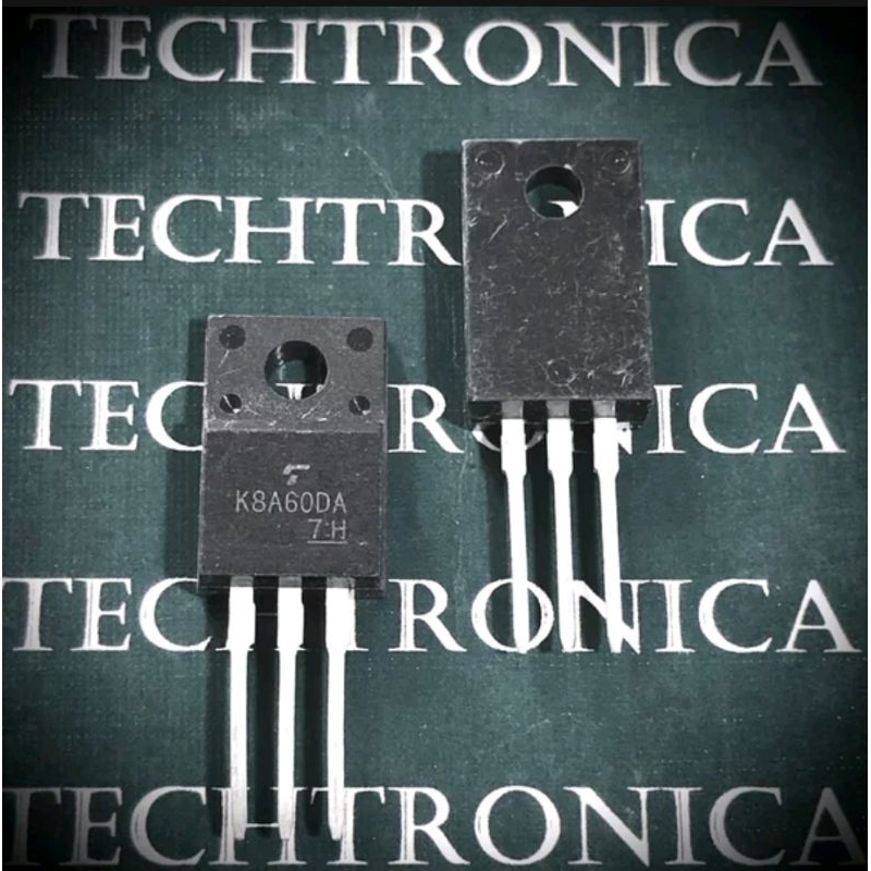 Transistor MOSFET N-Channel K8A60D K8A60 TK8A60DA TK 8A60 DA TO-220F