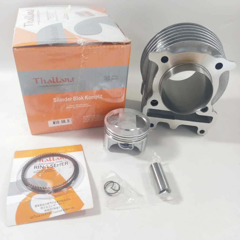 BLOK SEHER MIO 58,5 BORING ASSY BORING KOMPLIT MIO 58,5 THALLAND