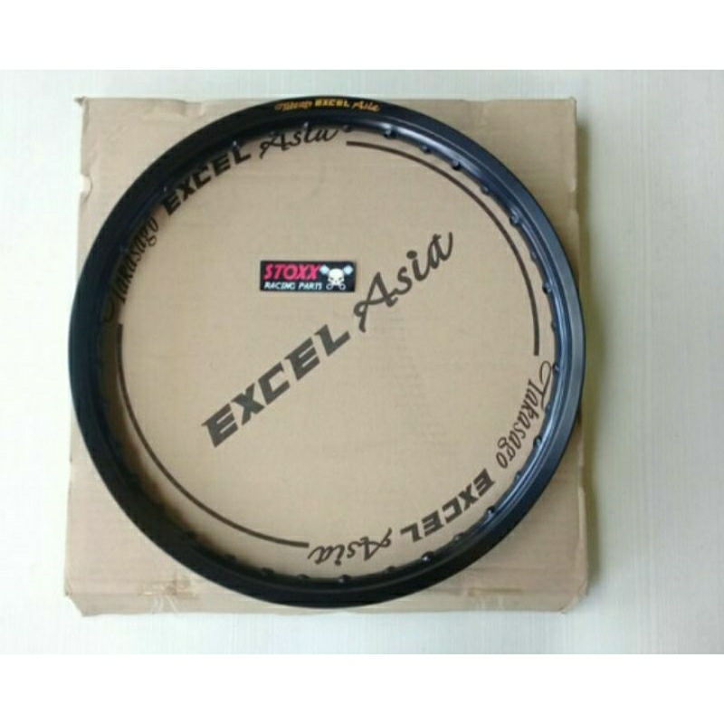 VELG TAKASAGO EXCEL ASIA 185 RING 16 WARNA HITAM black pelek