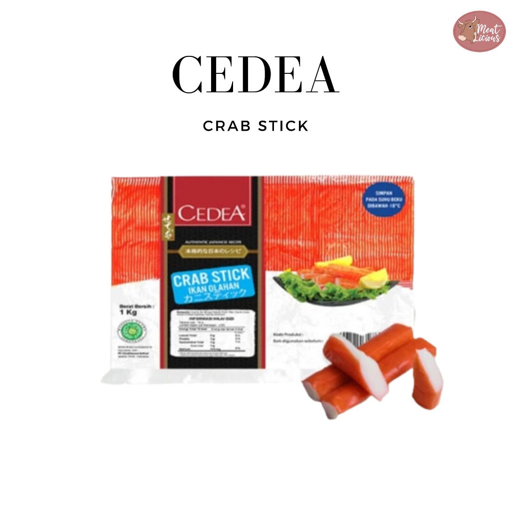 

Cedea Crab Stick 250gr / Stik kepiting (Pelengkap Steamboat)