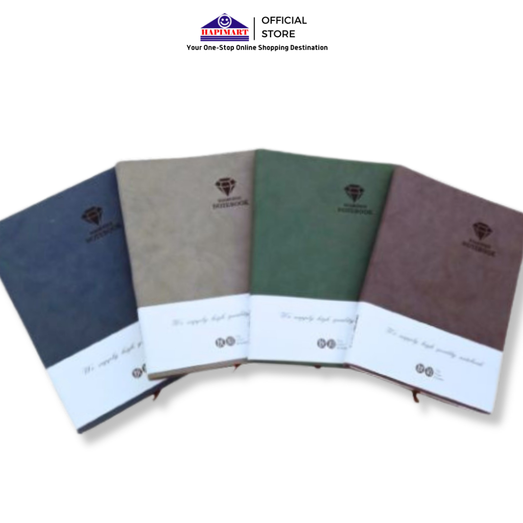 Diamonds Notebook Buku Catatan Cover Kulit/Notpad Cover Kulit B5