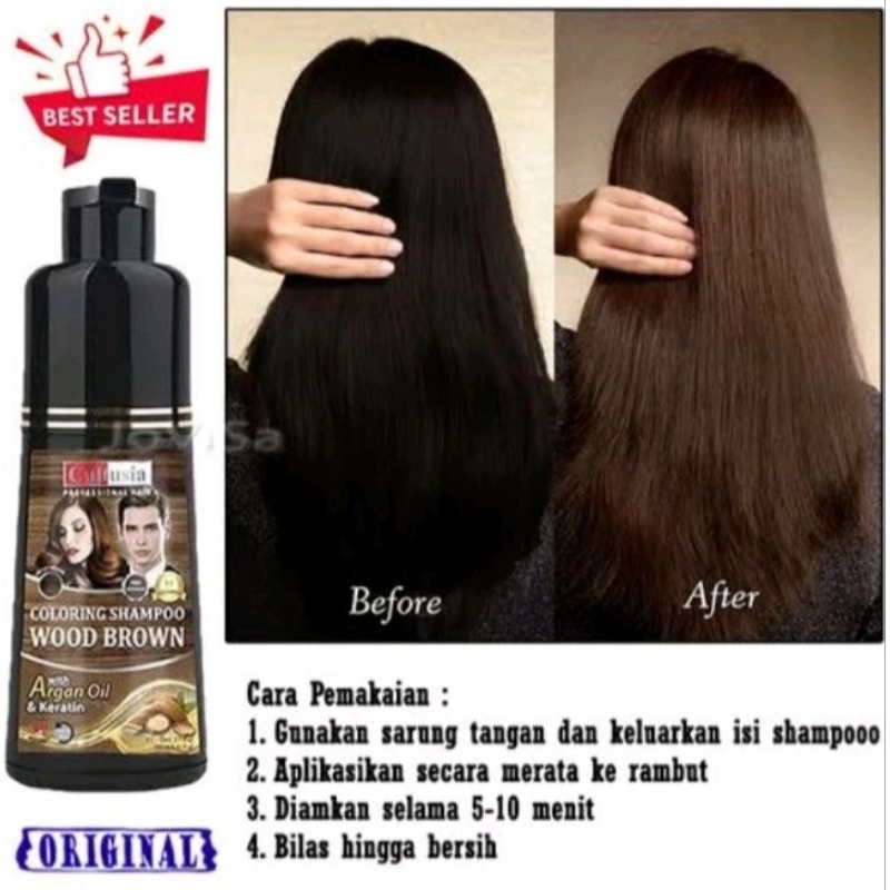 Shampoo Cultusia Coloring Wood Brown