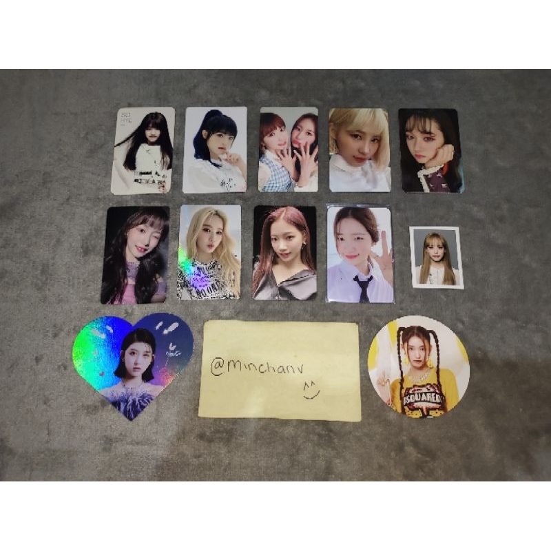 OFFICIAL PHOTOCARD KAZUHA LE SSERAFIM PREORDER BENEFIT POB KTOWN4U FEARLESS YES24 ANTIFRAGILE HANNI 