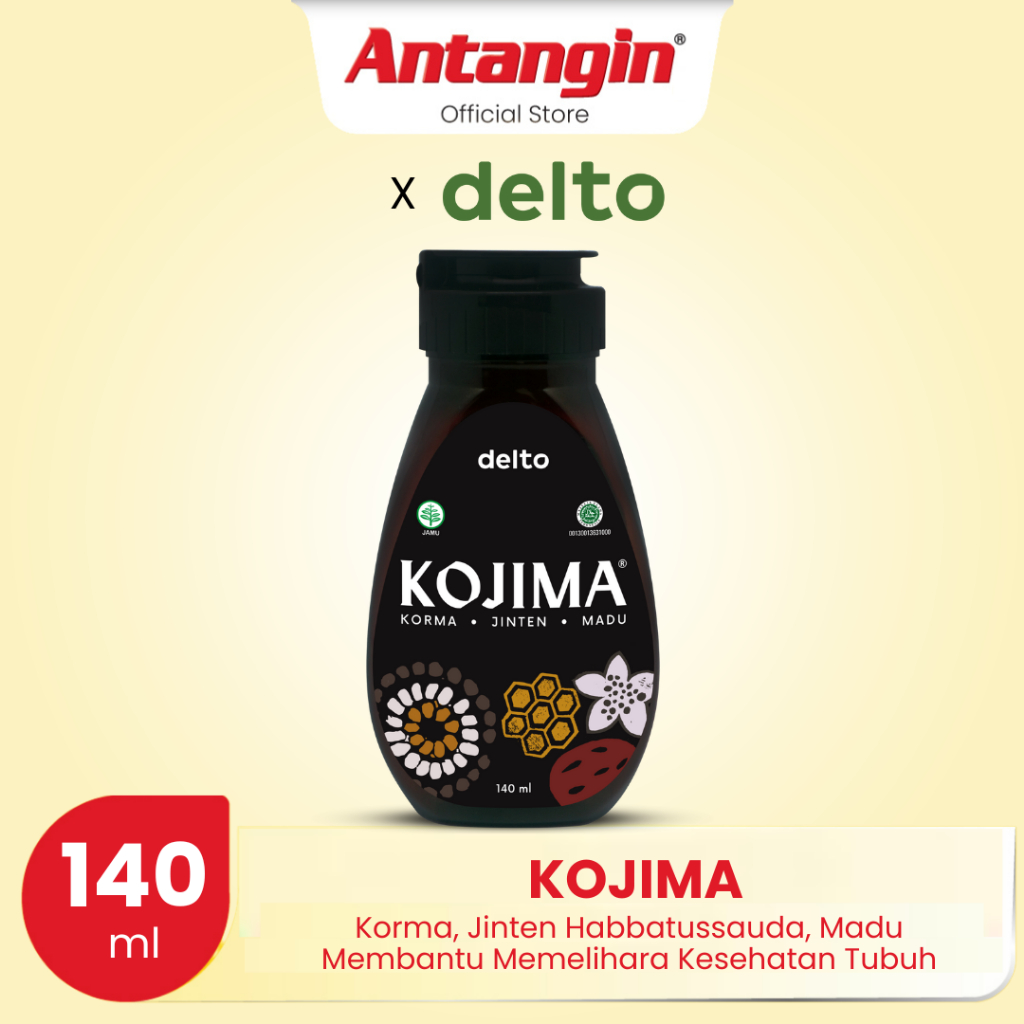 

Kojima 140 ml Memelihara Kesehatan Tubuh (Korma, Jinten Habba, Madu)