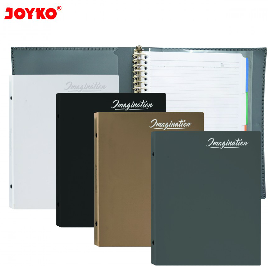 

12.12 SALE Binder Note Joyko B5-MHIM-M140 / Imagination Uk 26 Holes Metal Ring Warna Netral