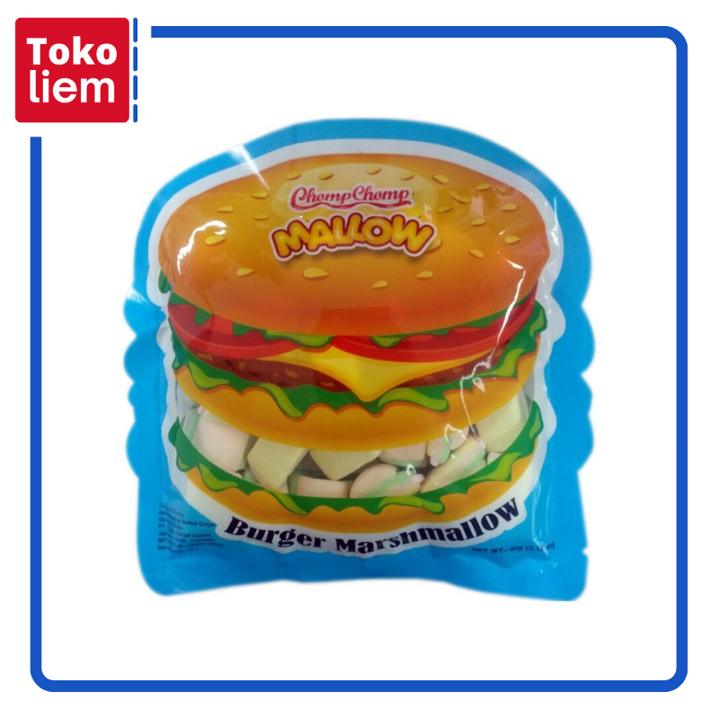 

Chomp Chomp Mallow Burger Marshmallow 60G