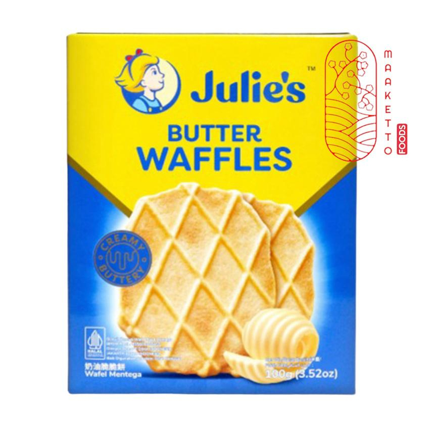 

Julie's Butter Waffles / Biskuit Julie / Julies Wafel Mentega 100gr