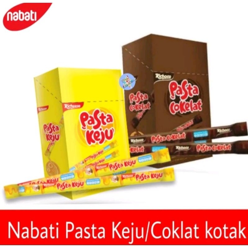 

Nabati Pasta Keju Coklat isi 30 stick