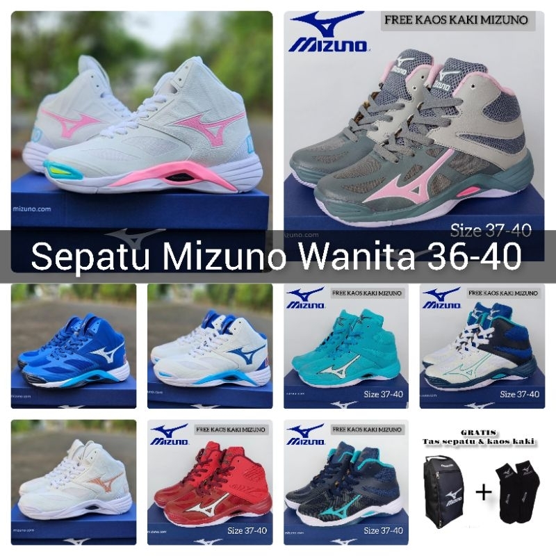 SEPATU VOLI CEWEK MIZUNO TERBARU - SEPATU VOLI WANITA MIZUNO - SEPATU MIZUNO CEWEK - SEPATU VOLI CEW