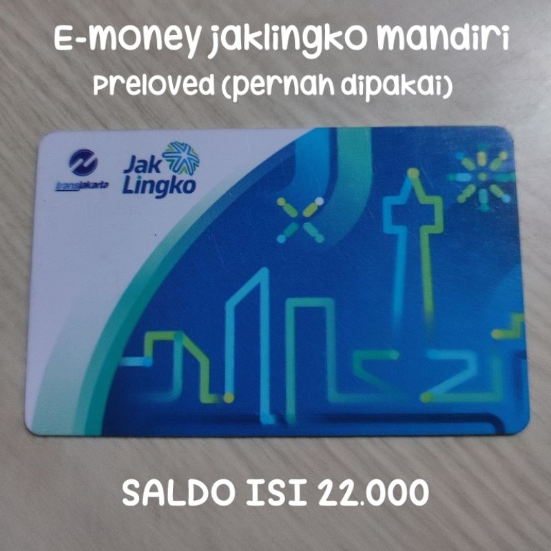 Kartu Jaklingko Jak Lingko Mandiri E-money Emoney