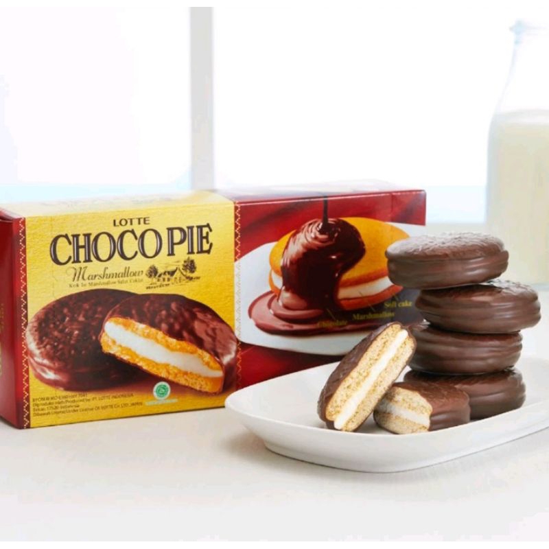 

Choco pie 1 pak isi 12picis