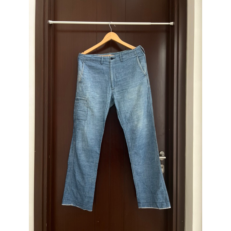 Sugarcane Work Pants Chambray size 32-34