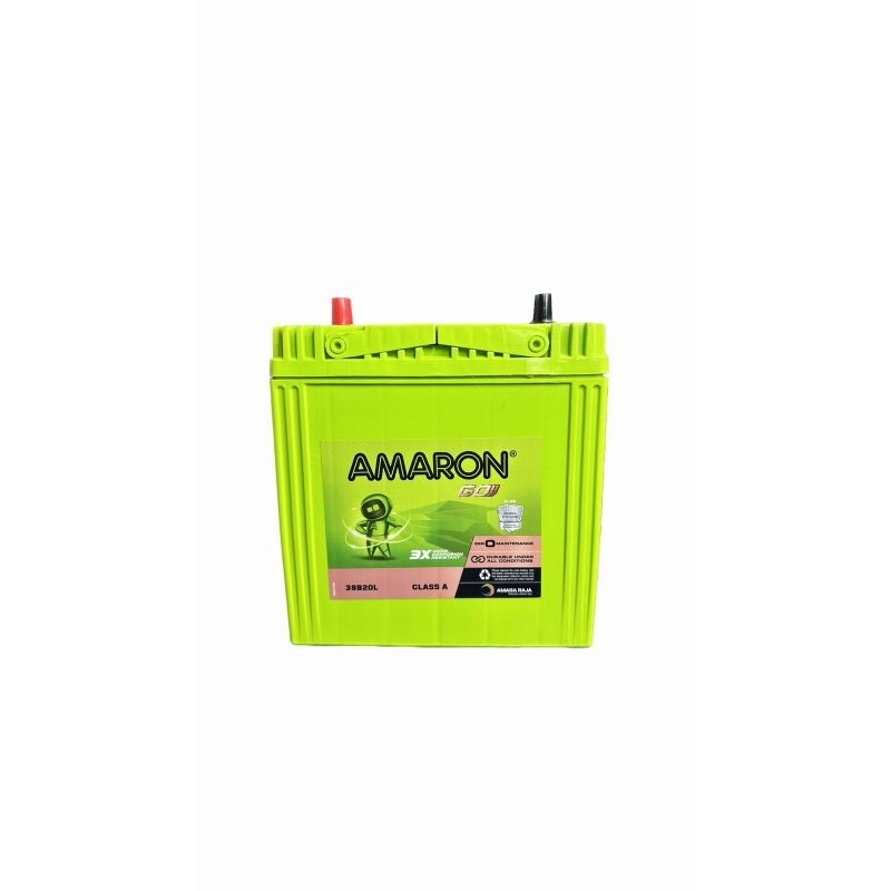 Aki Mobil NS40ZL / 38B20L Amaron Go Daihatsu Sigra Charade Ayla Classy YRV Sirion Rocky Agya Altis R