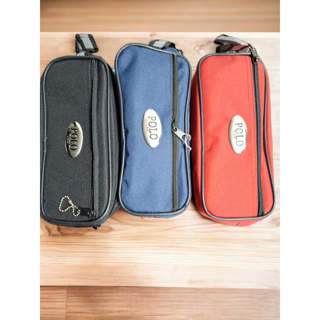 

Dompet Pensil Tempat Pensil Sleting TAs Tangan Serbaguna Dompet Tangan