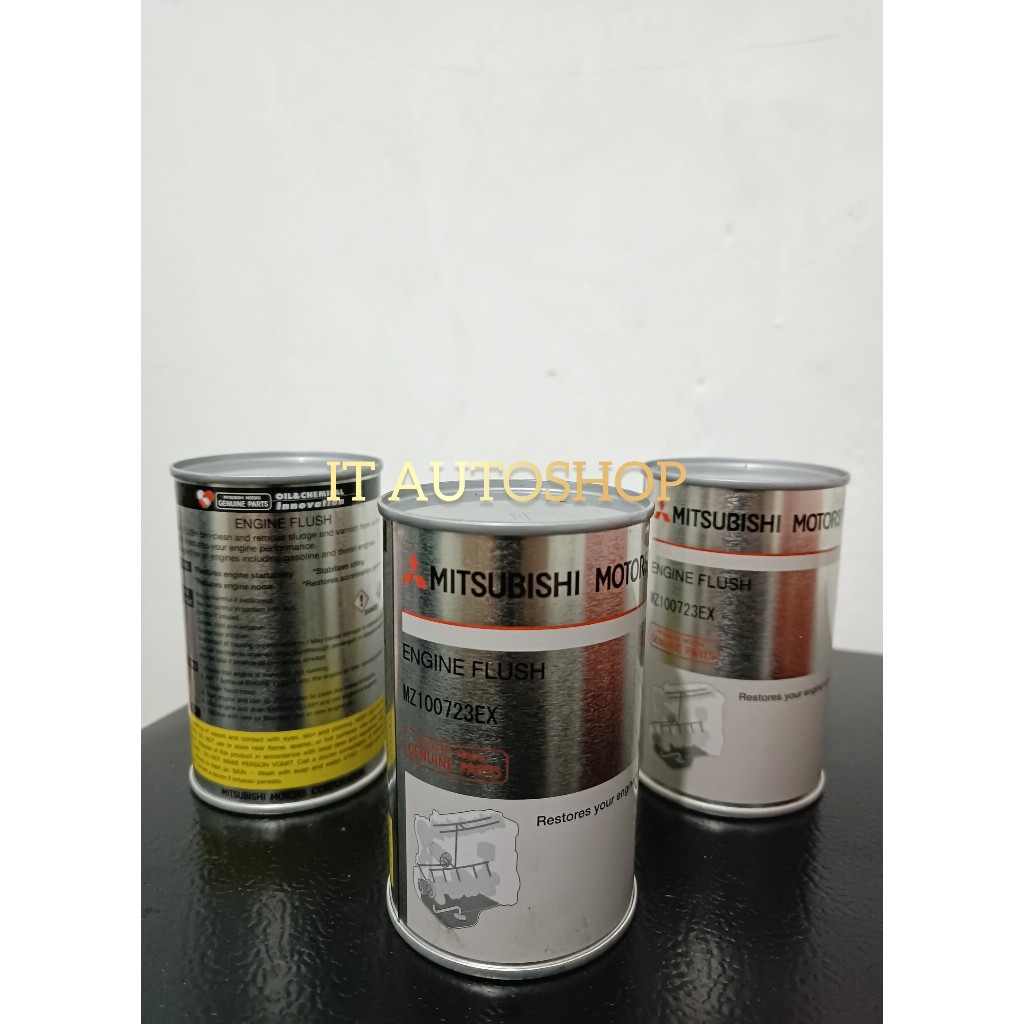 ENGINE FLUSH MITSUBISHI, FLUSHING OLI MESIN ORIGINAL