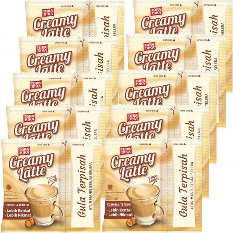 

GJLQ0003 Torabika Creamy Latte isi 10sachet Exp May 2024